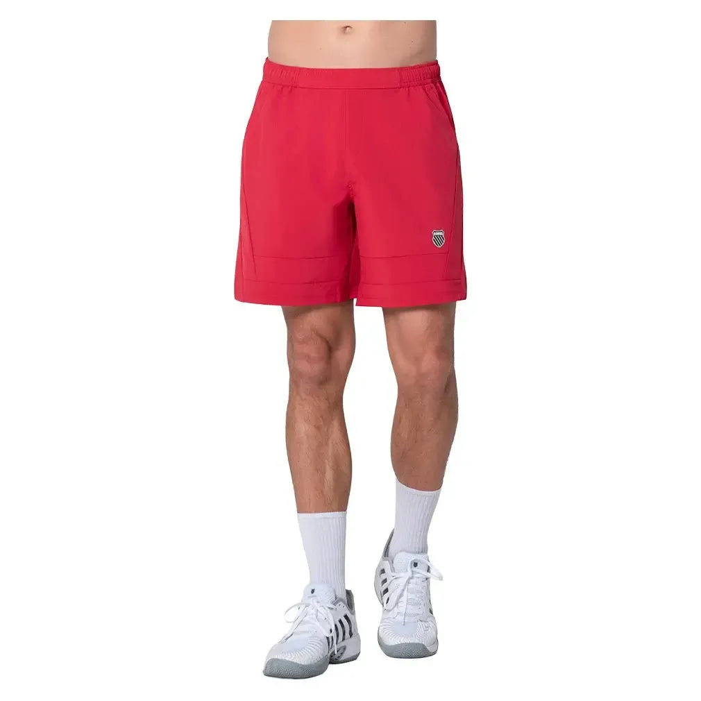 Men's Ripstop 7 Inch Tennis Shorts Chili
