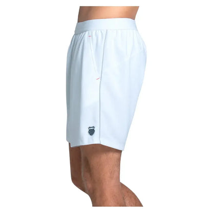 Men's Voyager 7 Inch Tennis Short White