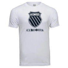 Men's Own The Court Tennis Tee-Apparel-K-Swiss-KMT42-S25-White-Tennis Express