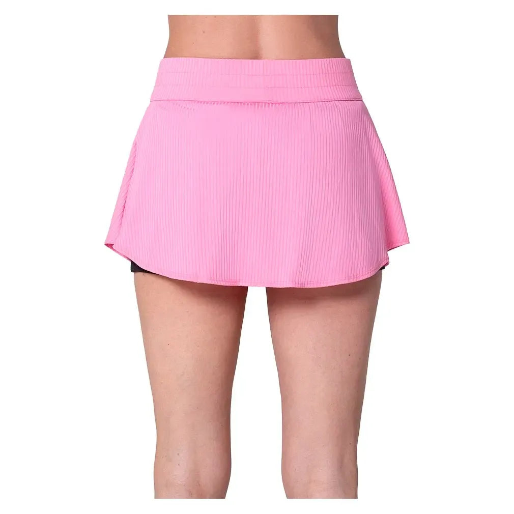 Women's Motion 13.5 Inch Tennis Skort Techno Pink