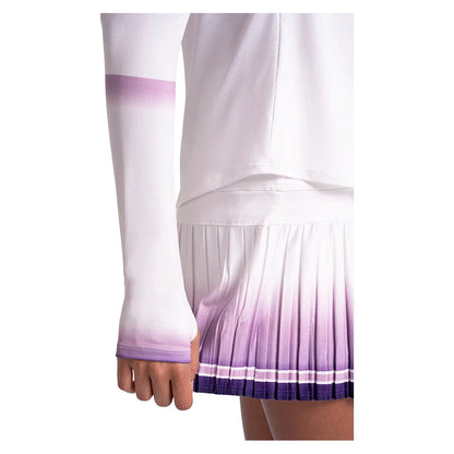 Women's Accelerate Long Sleeve Tennis Top Paisley