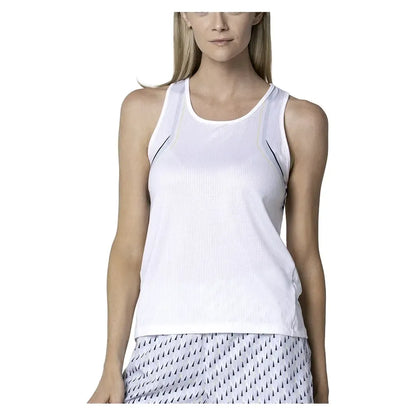 Women's Precision Tennis Tank Limoncello-Apparel-K-Swiss-KWT69-57D705H25-Tennis Express