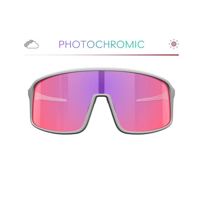 Reks White K-Shield Kontrast Photochromic Sunglasses