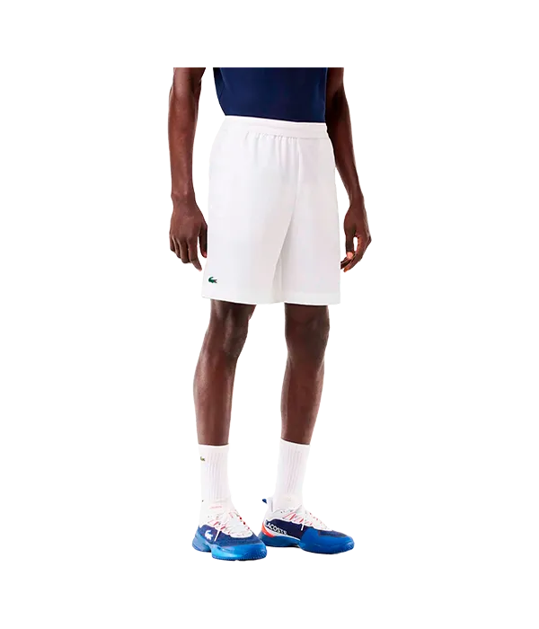 Pantalón Corto Lacoste Sport Ultra Dry White 2025