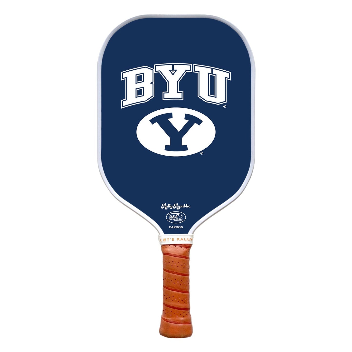 Rally Republic PIckleball Paddle - BYU Cougars BYU Blue Logo