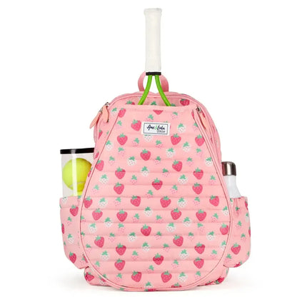 Little Love Tennis Backpack Strawberry Puffer