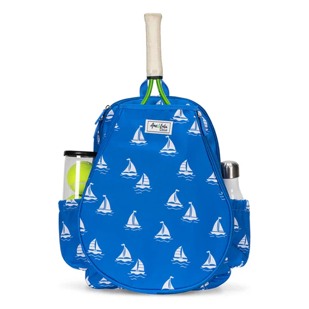 Little Love Tennis Backpack-Bags-Ame and Lulu-LLV-1SailAway-Tennis Express