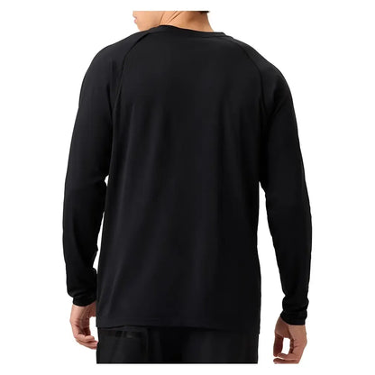 Mens Lucky Ace Seamless Long Sleeve Tennis Top