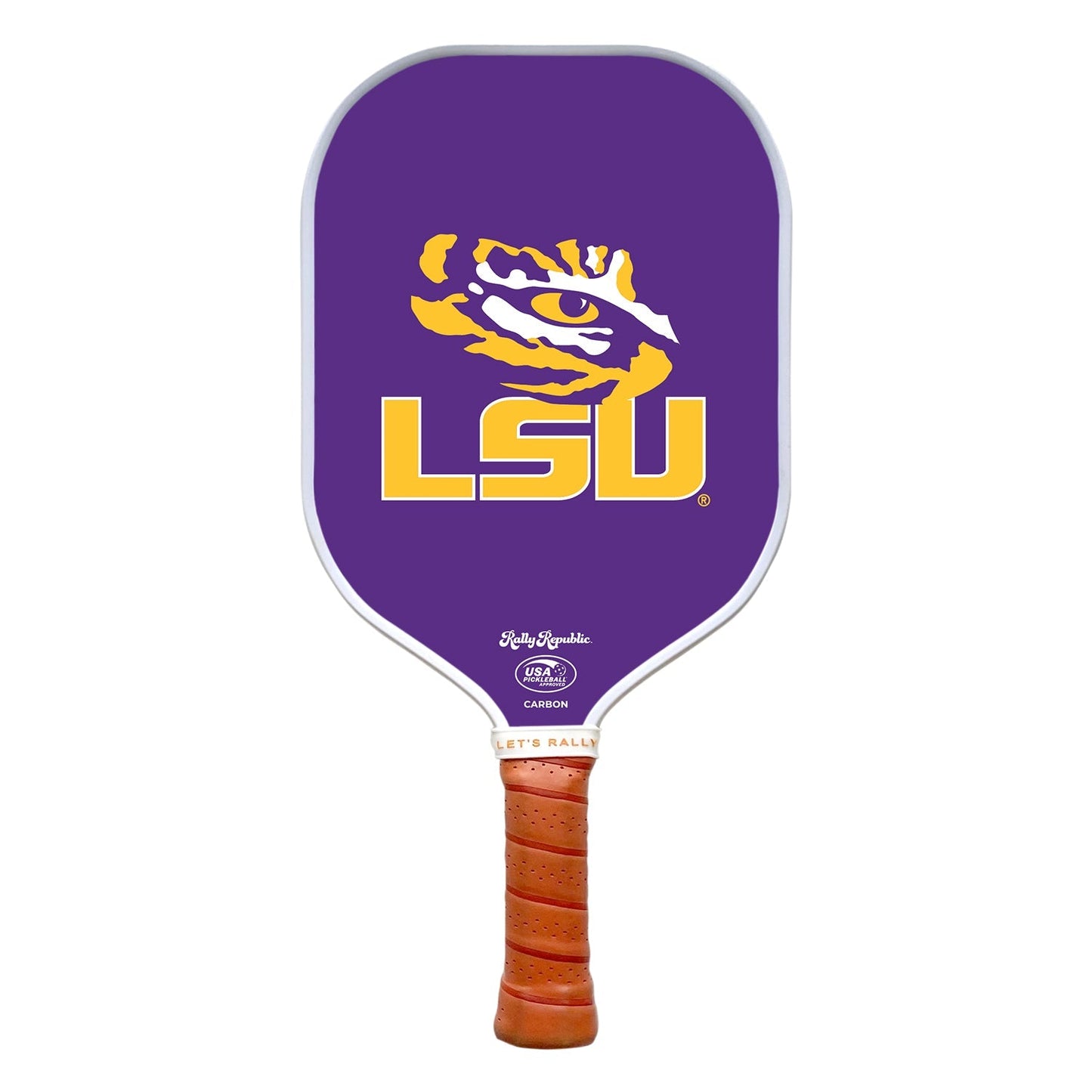 Rally Republic Pickleball LSU Tigers Purple Gold LSU Mark Pickleball Paddle