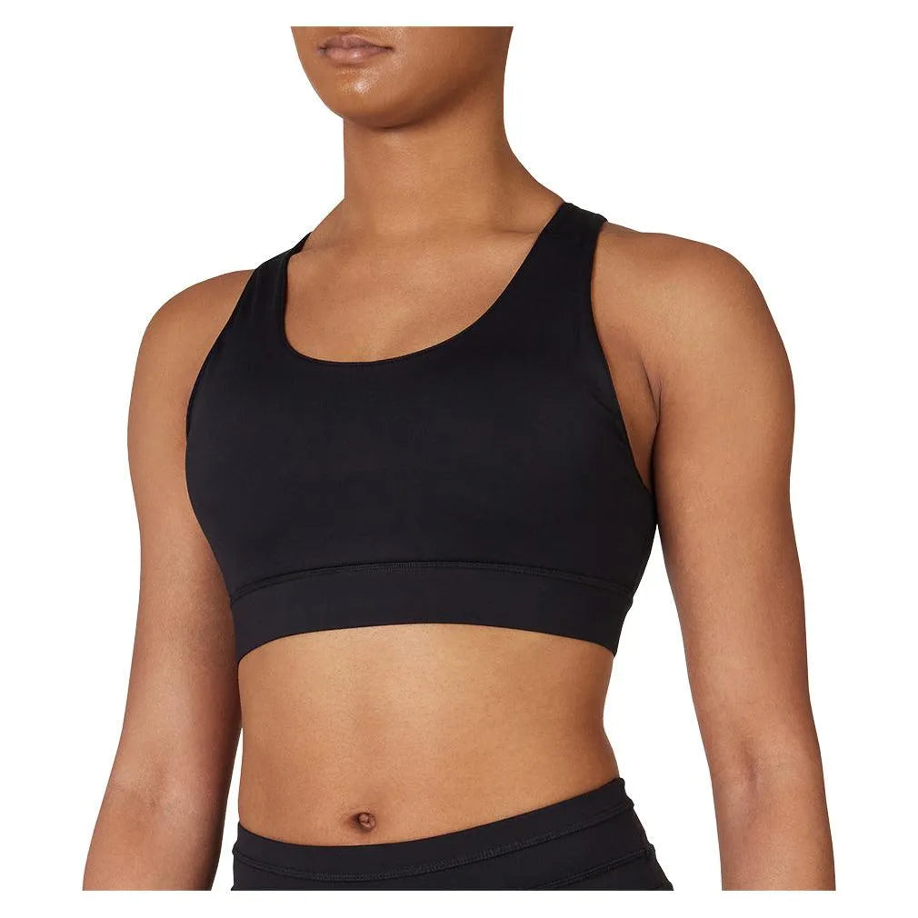 Women's Festival Mesh Back Sports Bra Black
