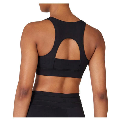 Women's Festival Mesh Back Sports Bra Black