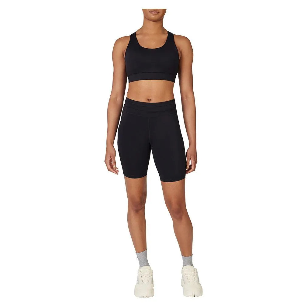 Women's Festival Mesh Back Sports Bra Black