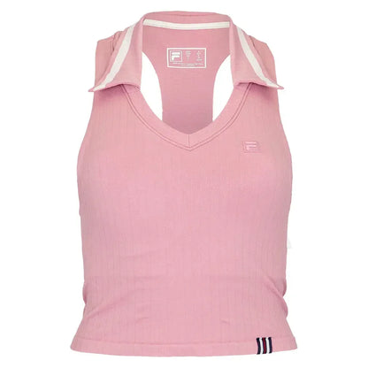 Women's Challenger Seamless Tennis Polo Tank-Apparel-Fila-LW43F005-500S25-500-1-1-[Sku]-Tennis Express