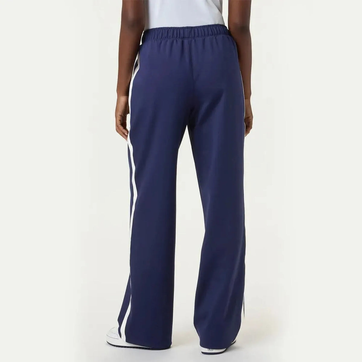 Womens Break Point Impact Tennis Pant Fila Navy and Gardenia-Apparel-Fila-LW43F007-492F24-1-2-[Sku]-Tennis Express