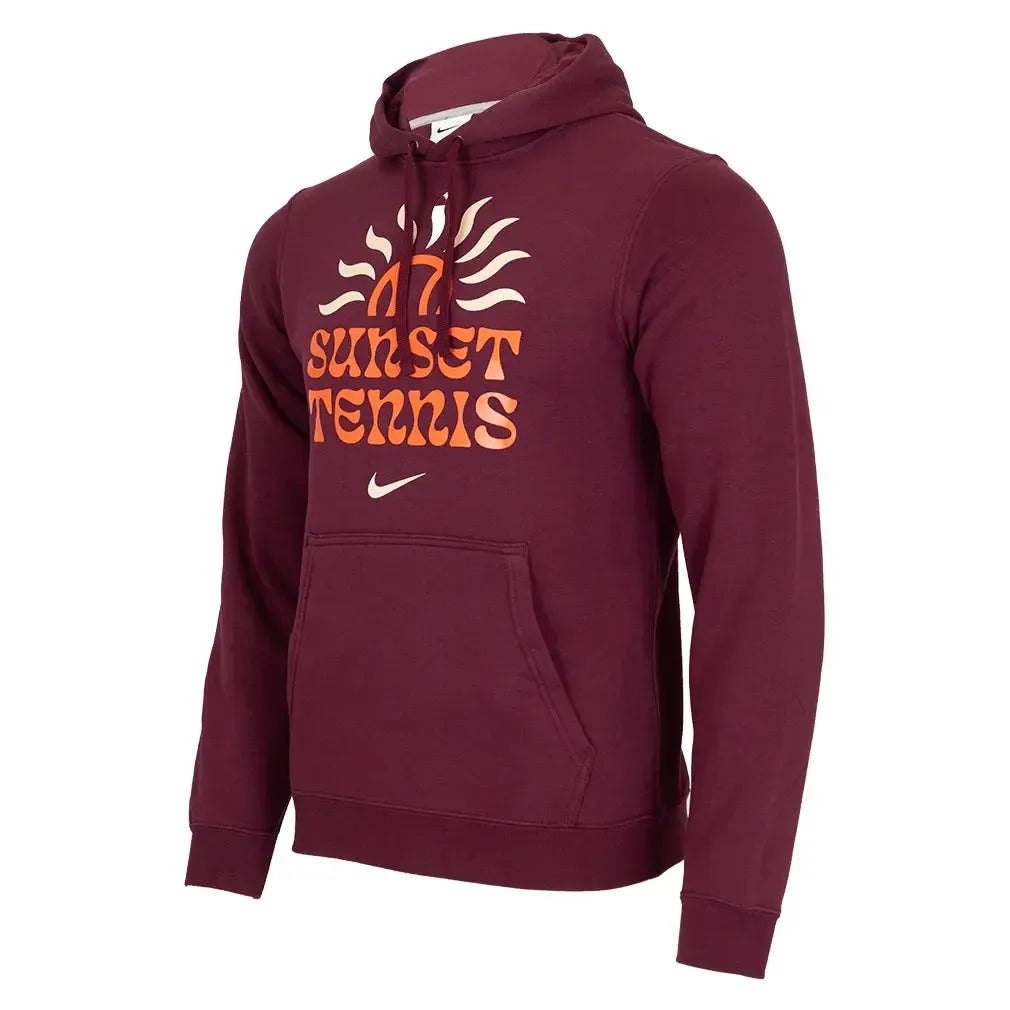 Men's Club Fleece PO Tennis Hoodie-Apparel-Nike-M31777IW-S25-Purpule-1-[Sku]-Tennis Express