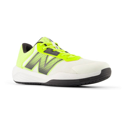 Men's 696v6 D Width Tennis Shoes Sea Salt and Alkaline Green