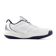 Men's FuelCell 796v5 2E Width Tennis Shoes NB 103 White and Team Navy