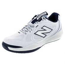 Men's FuelCell 796v5 4E Width Tennis Shoes NB 103 White and Team Navy-Footwear-New Balance-M7964RA4Ecopy-Tennis Express