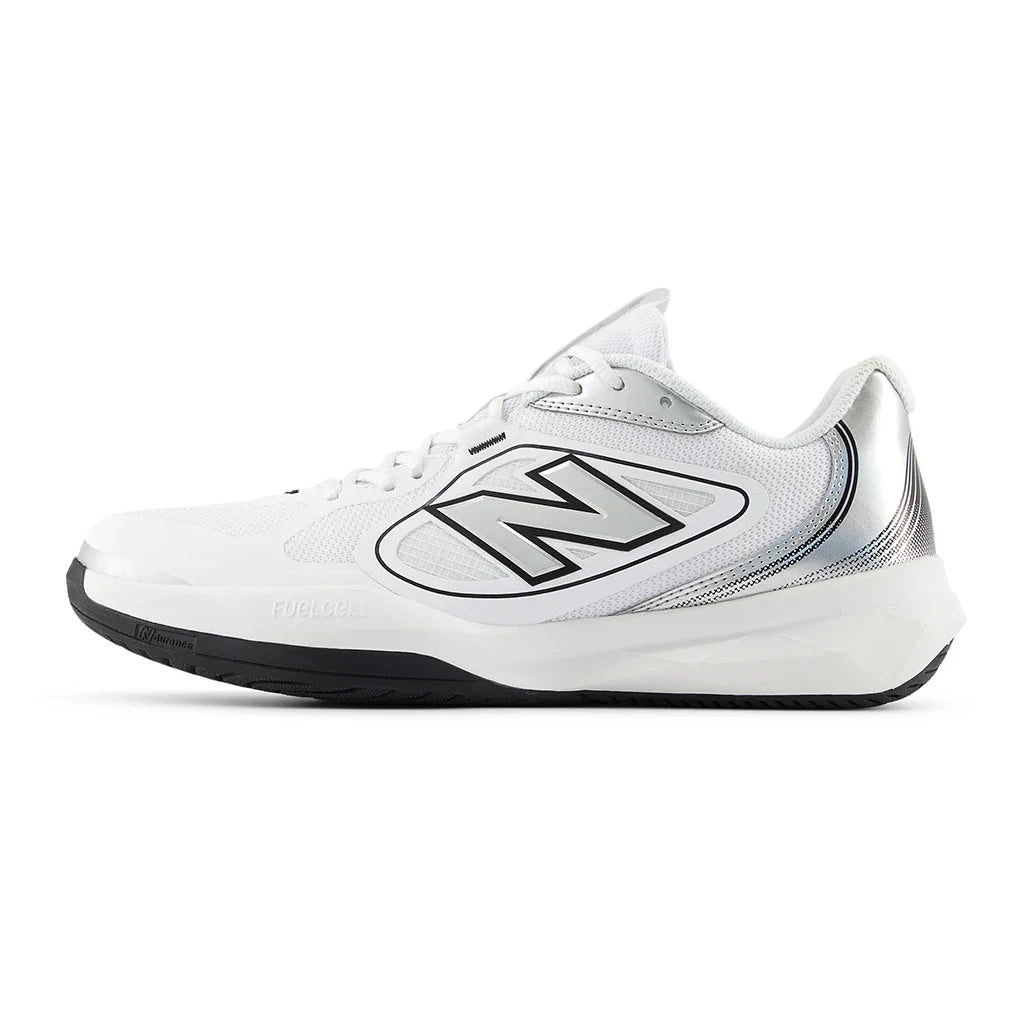 Men's FuelCell 796v5 2E Width Tennis Shoes White and Black