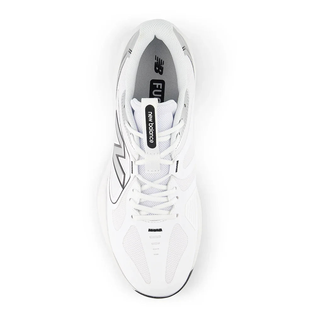 Men's FuelCell 796v5 2E Width Tennis Shoes White and Black