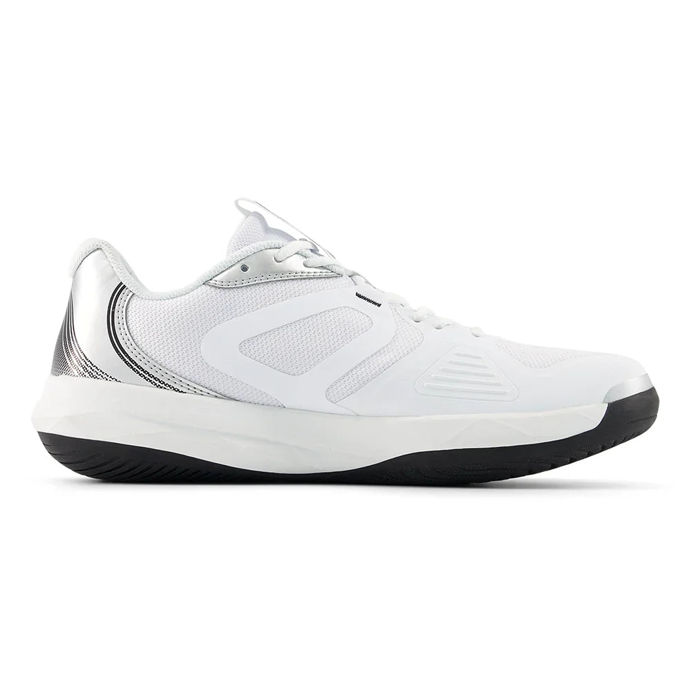 Men's FuelCell 796v5 4E Width Tennis Shoes White and Black