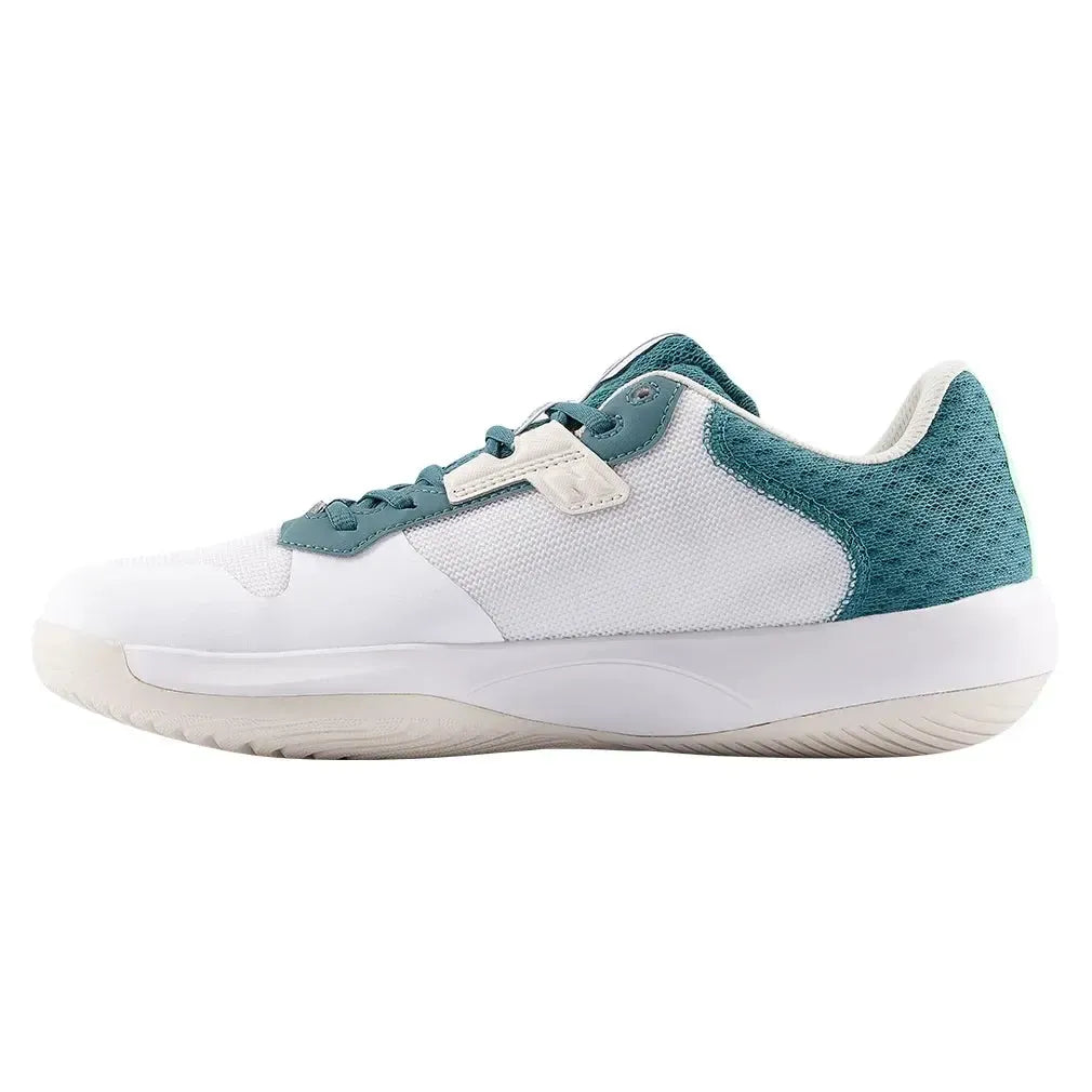 Men's 696v6 D Width Tennis Shoes White and Green