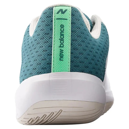 Men's 696v6 D Width Tennis Shoes White and Green