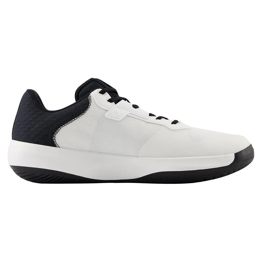 Men's 696v6 2E Width Tennis Shoes White and Black