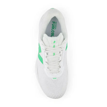 Men's FuelCell 996v6 D Width Tennis Shoes White and Green Apple