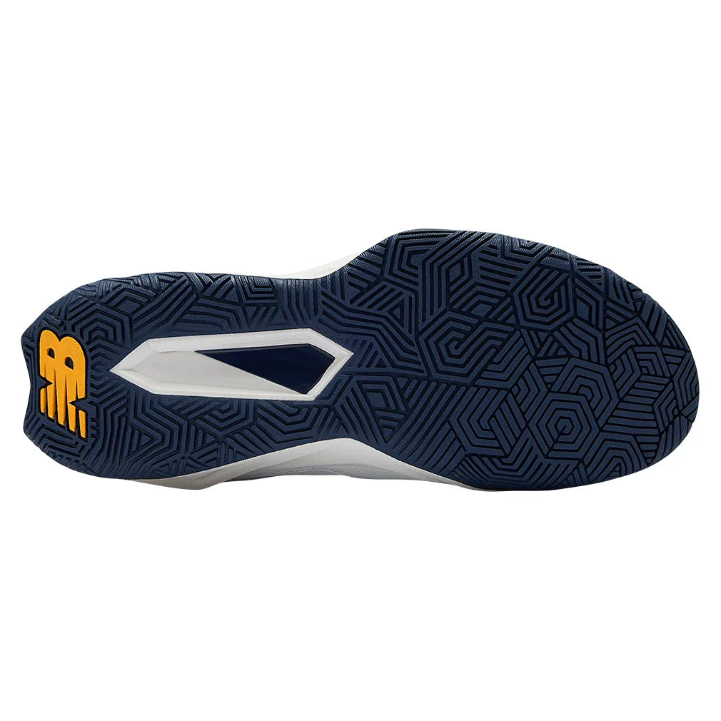 Men's Delray D Width Tennis Shoes Apollo Gold and Boysenberry