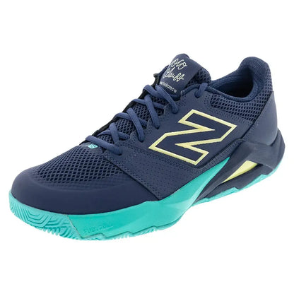 Men's FuelCell Delray 2E Width Tennis Shoes Navy and Parchment-Footwear-New Balance-MCHCODI22E-S25copy-1-[Sku]-Tennis Express