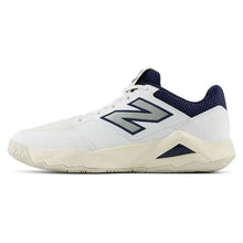 Men's FuelCell Delray 2E Width Tennis Shoes White and Navy