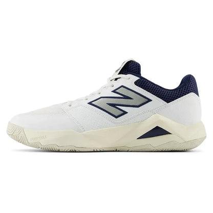 Men's FuelCell Delray D Width Tennis Shoes White and Navy