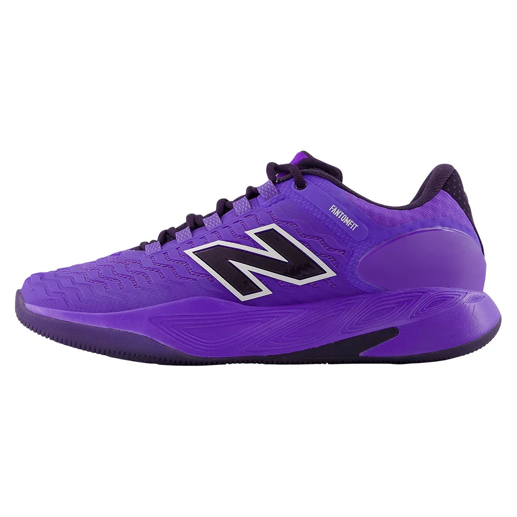 Men's Fresh Foam X CT-Rally v2 D Width Tennis Shoes Electric Indigo and Boysenberry