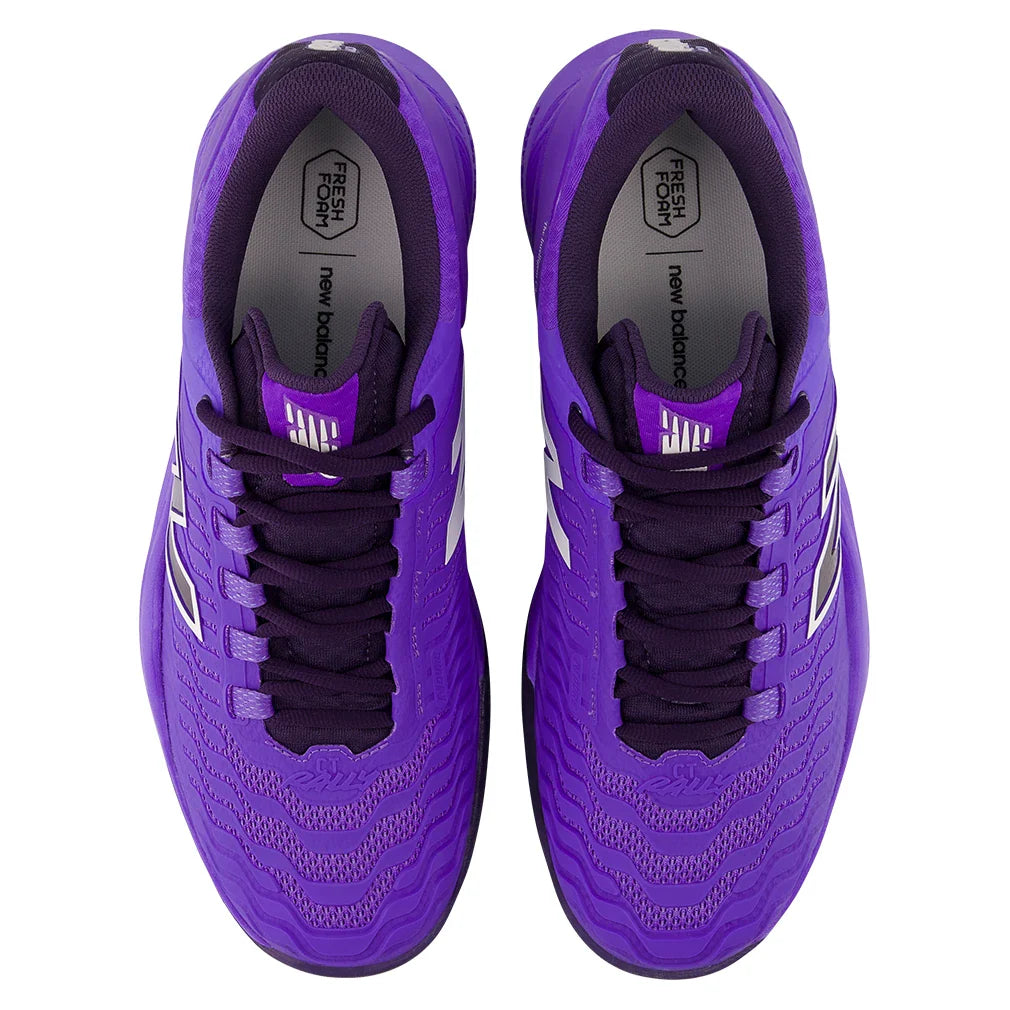 Men's Fresh Foam X CT-Rally v2 D Width Tennis Shoes Electric Indigo and Boysenberry