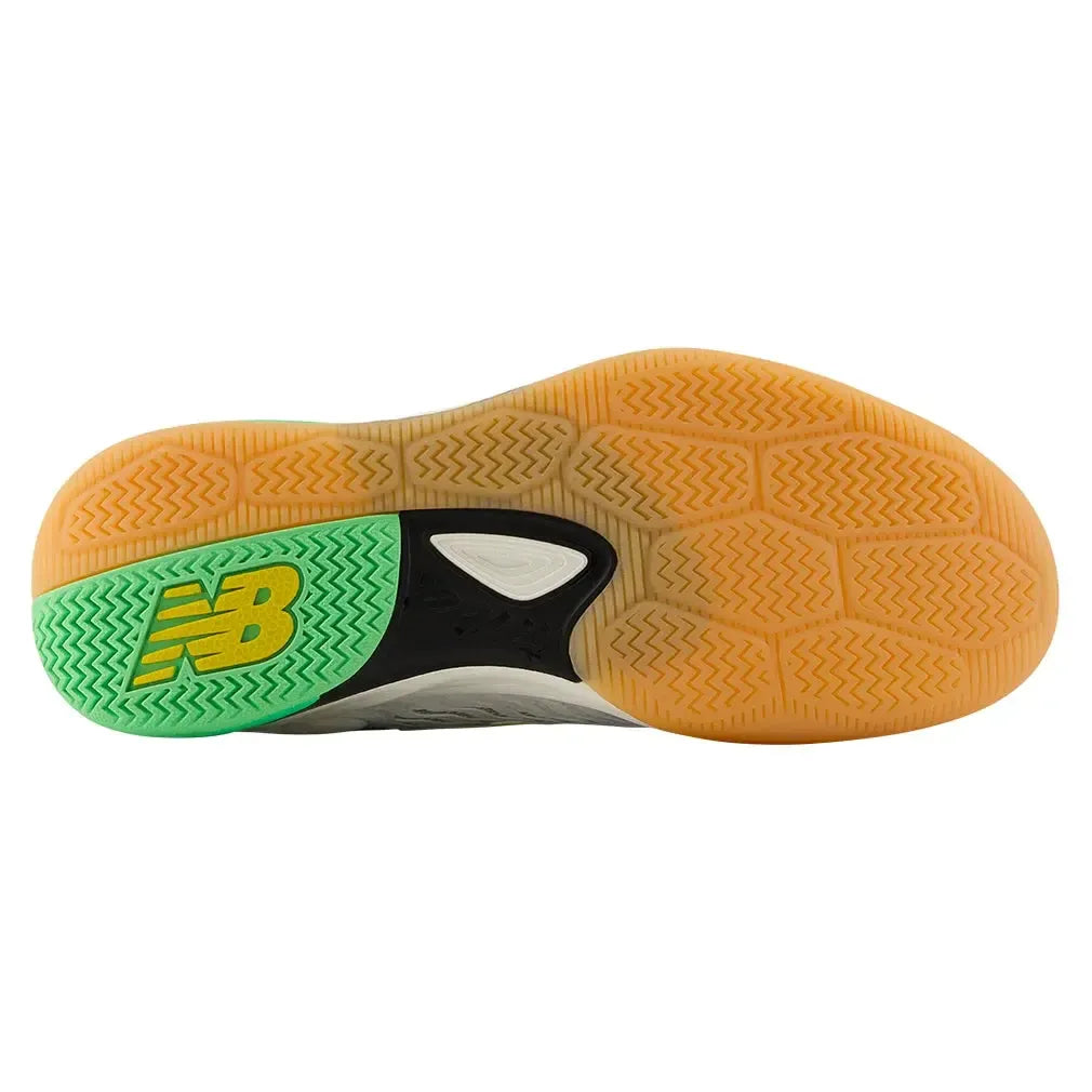 Men's Fresh Foam X CT-Rally v2 D Width Tennis Shoes White and Metallic Gold