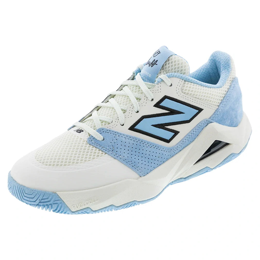 Men's Coco Delray 2E Width Tennis Shoes Glint Blue and Sea Salt-Footwear-New Balance-MCOD5DT2E-Tennis Express