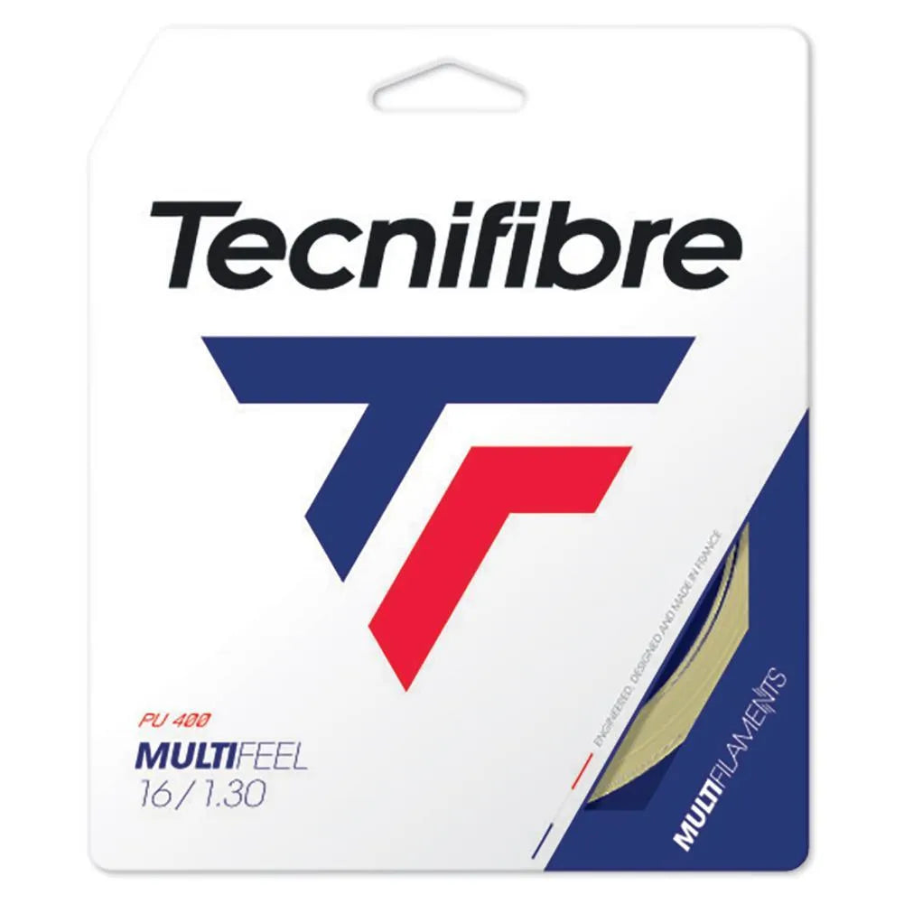 Multi-Feel Tennis Strings Natural-Strings-Tecnifibre-MFEELNA-SET-1-Tennis Express