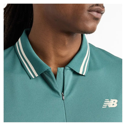 Men's Tournament Tennis Polo New Spruce