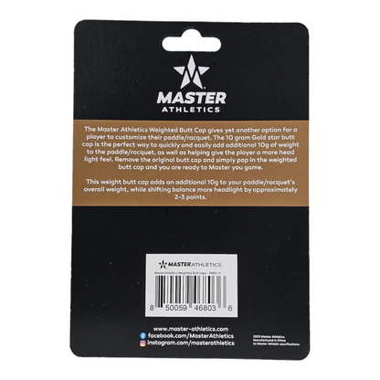 Master-Athletics Weighted Butt Cap