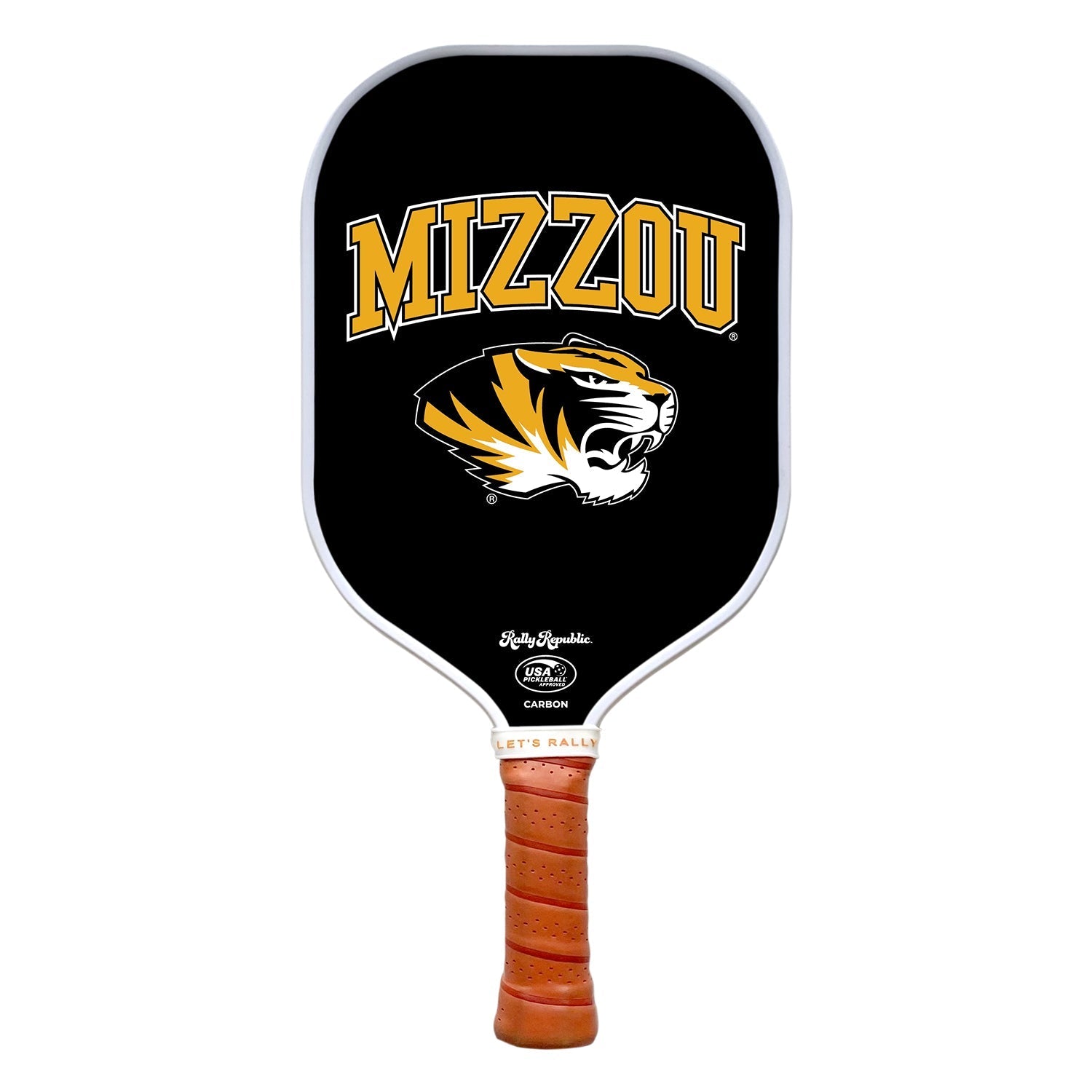 Rally Republic Pickleball Missouri Tigers Golden Mizzou Tiger Pickleball Paddle