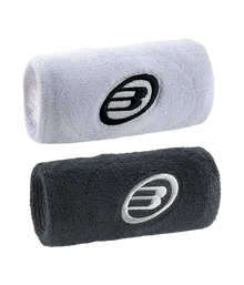 Wristbands Bullpadel BPMU254 Blanco/Negro 2025