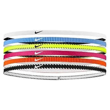 Unisex Flex Classic Slim Training Headbands 6 Pack-Accessories-Nike-N1011925-F25-702-Tennis Express