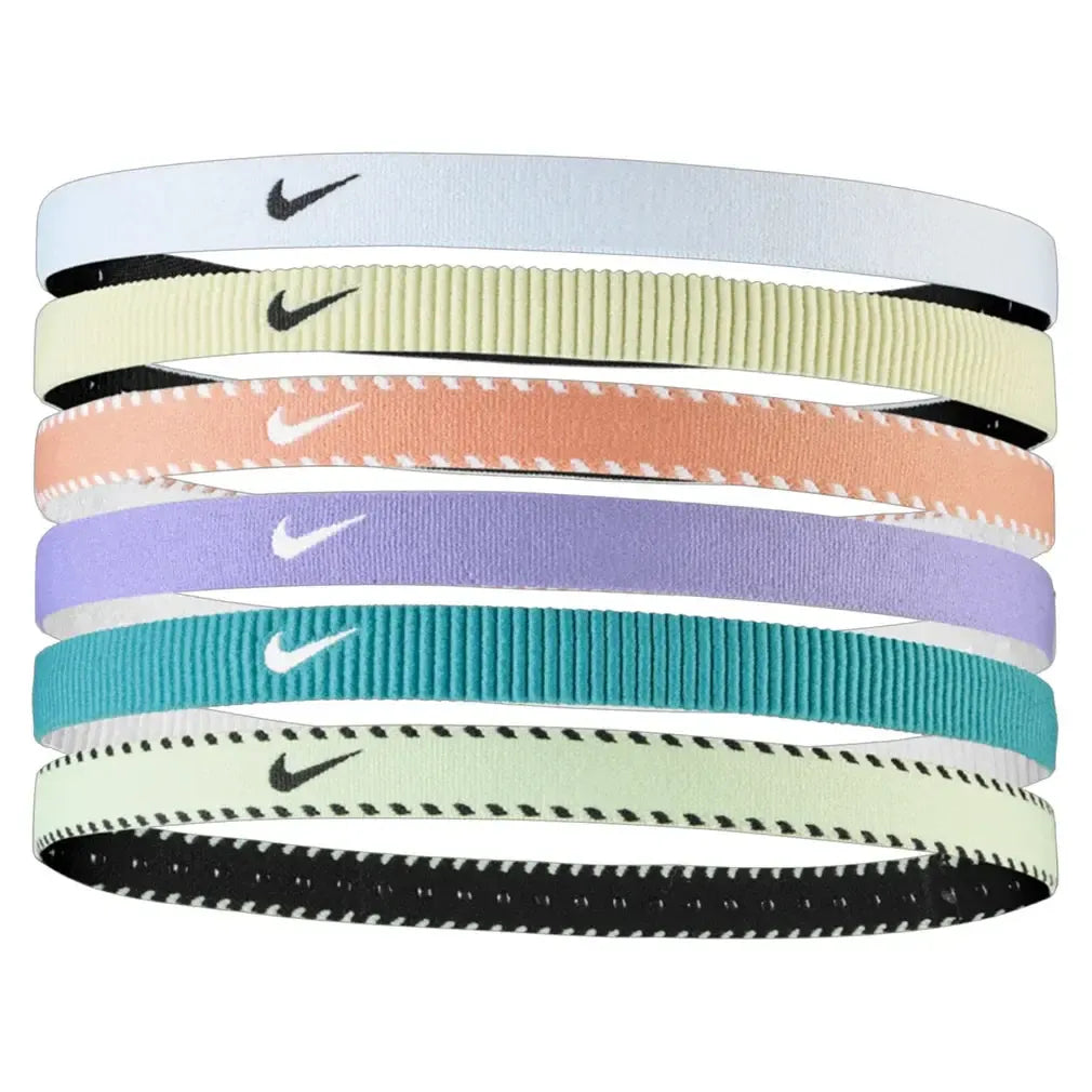 Unisex Flex Classic Headbands 6 Pack Lilac Ice and Dusty Cactus-Accessories-Nike-N1011927-552F25-1-Tennis Express