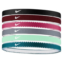 Juniors' Flex Classic Headbands 6 Pack Sweet Beet and World Indigo-Accessories-Nike-N1011929-695H25-1-Tennis Express