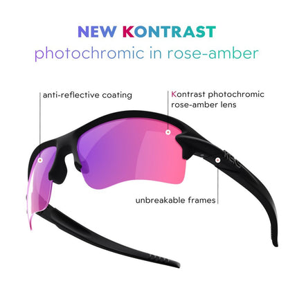 Reks Sling Blade Kontrast Photochromic Sunglasses