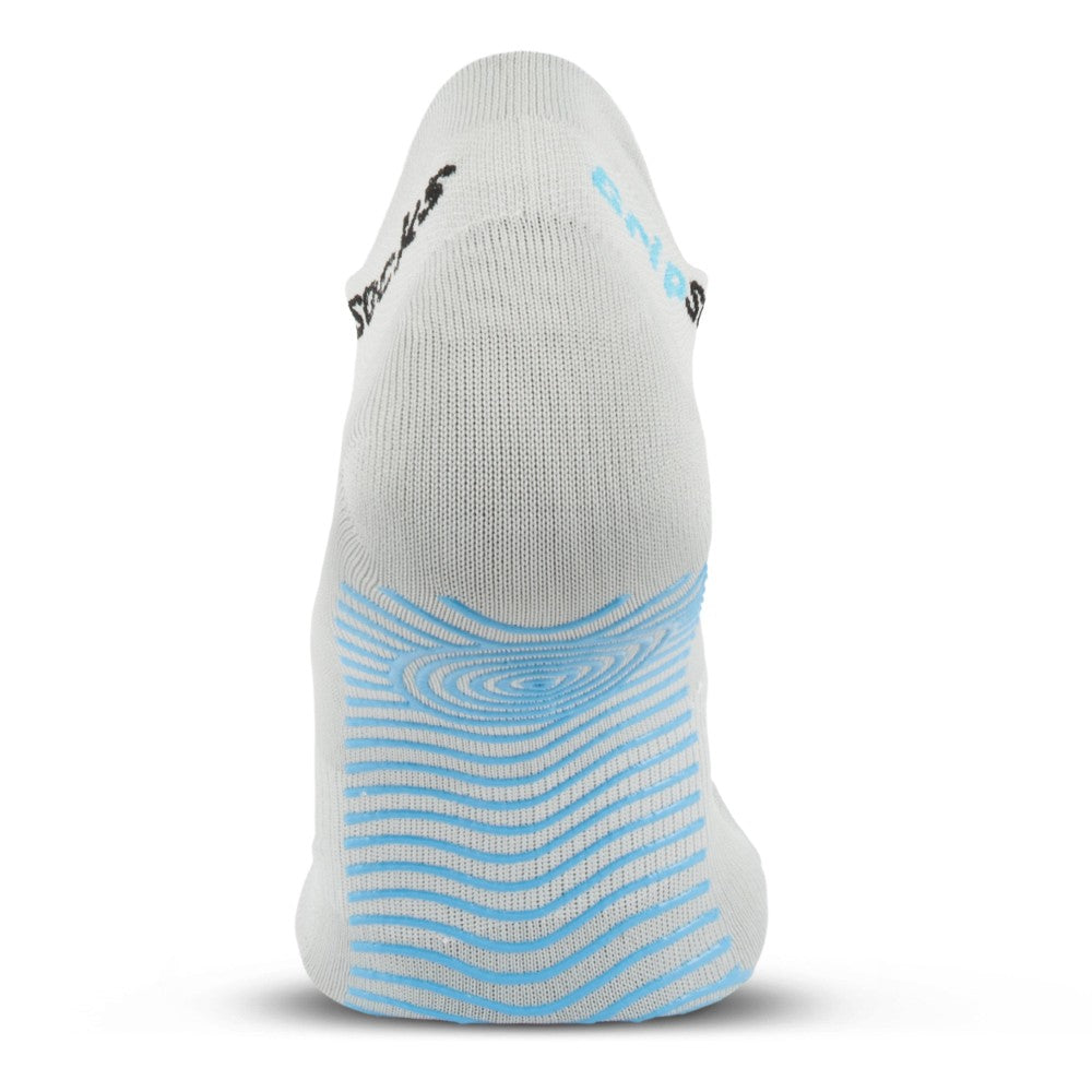 Athletic Socks with Grips - Ankle Sock - Gray