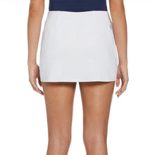 Womens A-Line Tennis Skort with Pleated Back Blocking Bright White-Apparel-Penguin-O1KBFE21-118F24-2-Tennis Express