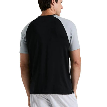 Men's Blocked Performance Tennis Tee