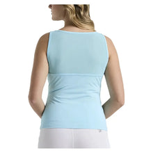 Women's Colorblock Tennis Tank with Mesh Castaway